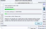 BlackBerry Bulk SMS screenshot