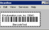 Java Barcode Font Encoder Class Library screenshot