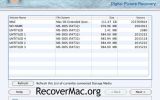 Mac Digital Photos Recovery screenshot