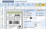 Create Barcodes and Labels screenshot
