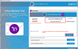 DRS Yahoo Backup Tool screenshot