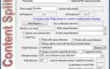 PDF Content Split SA screenshot