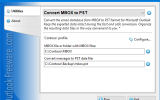 Convert MBOX to PST for Outlook screenshot