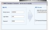 Convert MS Access Database to SQL screenshot