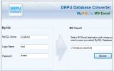 MySQL to MS Excel Database Converter screenshot