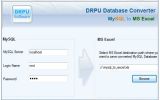 MySQL to MS Excel Database Converter screenshot