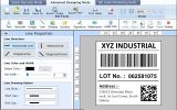 Manufacturing Industry Barcode Label screenshot