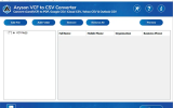 Aryson VCF to CSV Converter screenshot