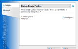 Delete Empty Folders for Outlook screenshot