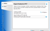 Export Outlook to PST screenshot