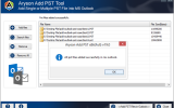 Aryson Add PST Tool screenshot