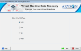 Aryson Virtual Machine Data Recovery screenshot