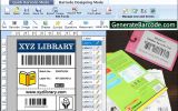 Library Barcode Label Creator Software screenshot
