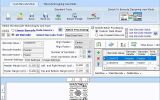 Postal Barcode Printing Application screenshot