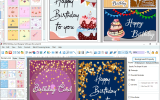 Bulk Birthday Cards Printing Application screenshot