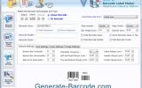 Healthcare Industry Barcode Software screenshot