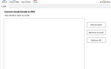 SpecyTech Gmail to PDF screenshot