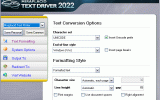 Miraplacid Text Driver screenshot