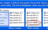 Cryptainer Pro Encryption Software screenshot