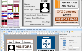 Visitor ID Gate PAss Maker Software screenshot