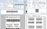 Industrial Barcode Label Maker Software screenshot