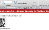 FileMaker QR Code Generator screenshot