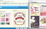 Photo Greetings Designing Software screenshot