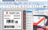 Healthcare Industry Barcode Software screenshot