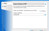 Export Outlook to PDF screenshot