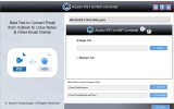 Aryson PST to NSF Converter screenshot