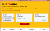 SoftTweak MSG to HTML screenshot