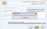 MySql to MSSQL Database Transfer Tool screenshot