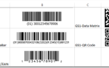 GS1 Linear and 2D Barcode Font Suite screenshot