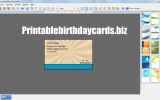 Printable Business Card Maker screenshot