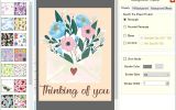 Windows Greeting Card Creating Software screenshot