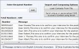 Windows Mobile Bulk SMS Software screenshot