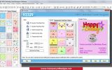 Birthday Card Designing Program screenshot