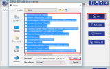 DRS EPUB Converter screenshot