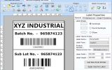 Warehouse Barcode Labeling Tool screenshot