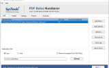 SysTools PDF Bates Numberer screenshot