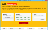 SoftTweak OST Converter screenshot