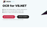 OCR for VB.NET Library screenshot