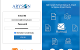 Aryson Hotmail Backup Extractor screenshot