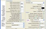 PDF Page Numberer screenshot