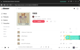 TuneFab Deezer Music Converter (Mac) screenshot