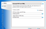 Convert PST to HTML for Outlook screenshot