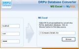 Excel to MySQL Converter Software screenshot