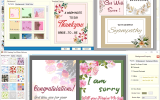 Excel Greeting Cards Maker Application screenshot