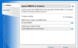 Import MBOX to Outlook screenshot