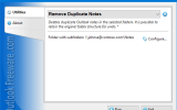 Remove Duplicate Notes for Outlook screenshot
